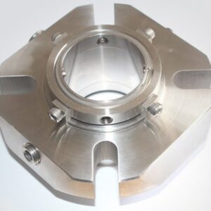 Single cartridge seal for pumps with machined gland